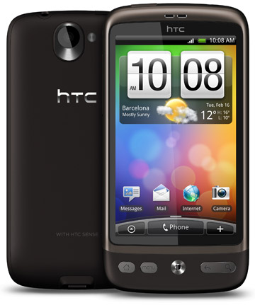 Обновление Android 2.3 для HTC Desire будет