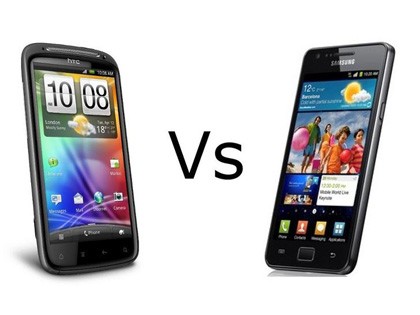 Sensation vs Samsung Galaxy S2