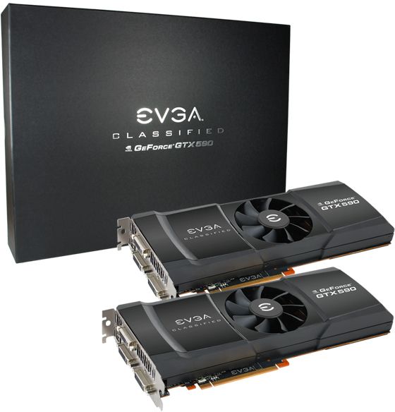 GeForce GTX 590 от EVGA