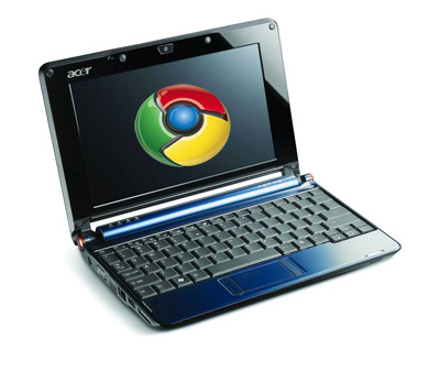 Детали о нетбуке Acer ZGB на основе Chrome OS 28.04.2011 01:42